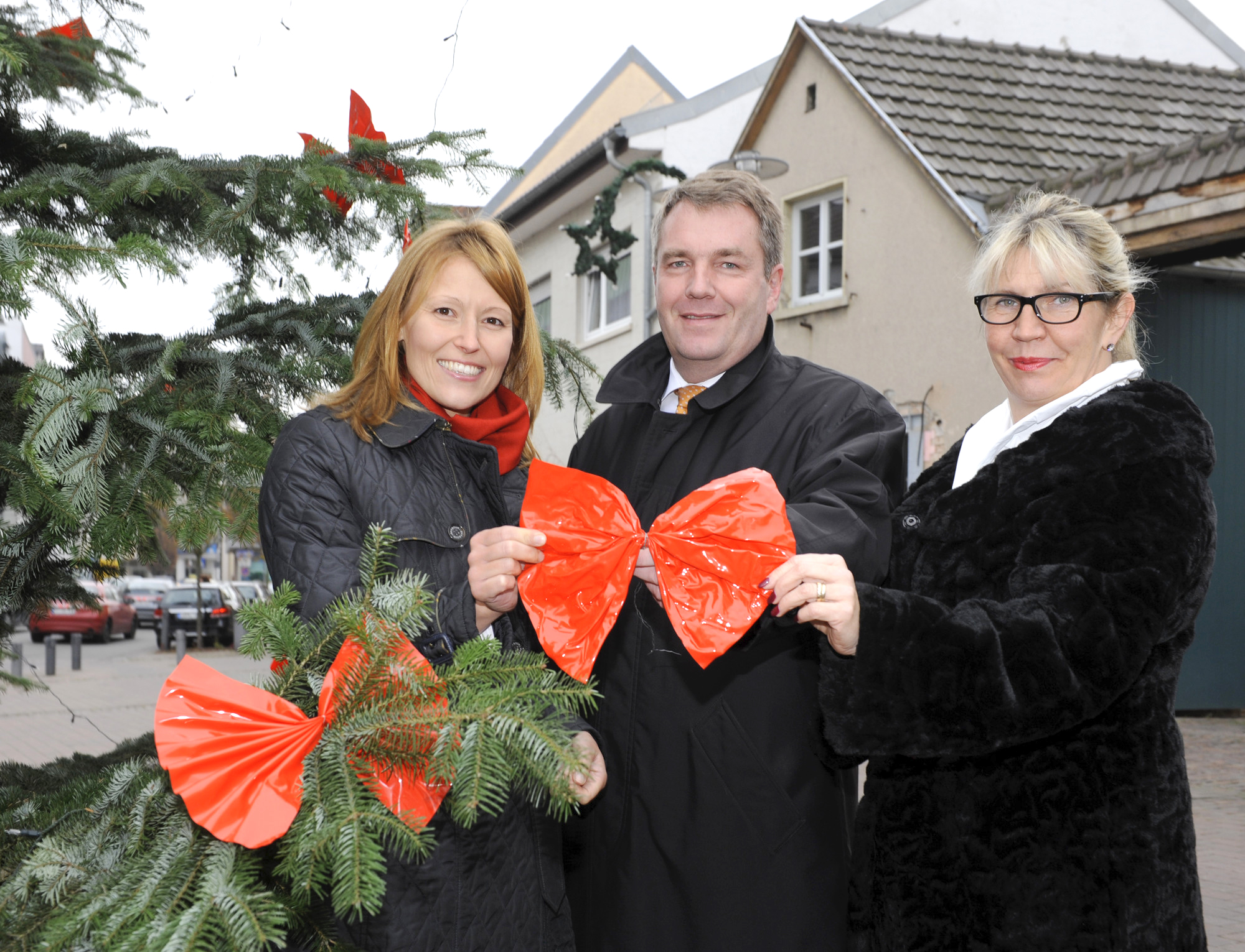 Weihnachtsbaumschmücken in Schifferstadt